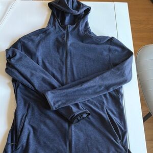 Navy Blue Lululemon Full-Zip Hoodie